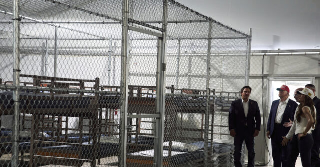 NBC News Warns of 'Real Injuries' to Illegal Alien Detainees Attempting 'Alligator Alcatraz' Escape