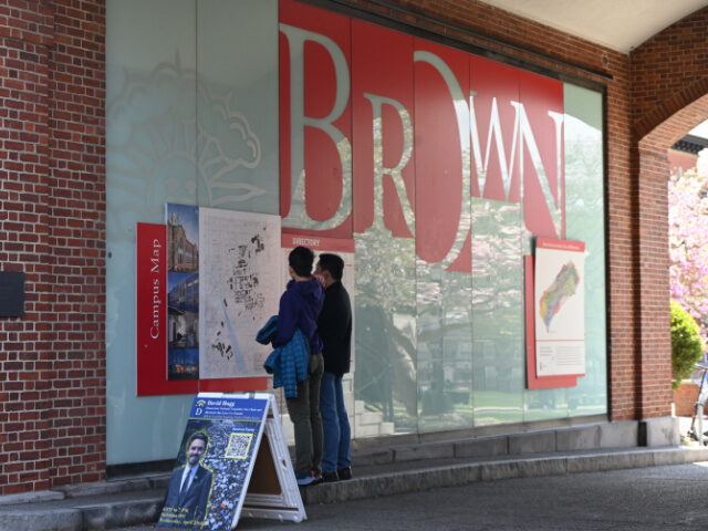 Views of Brown University, an Ivy League University in Providence, Rhode Island, United St