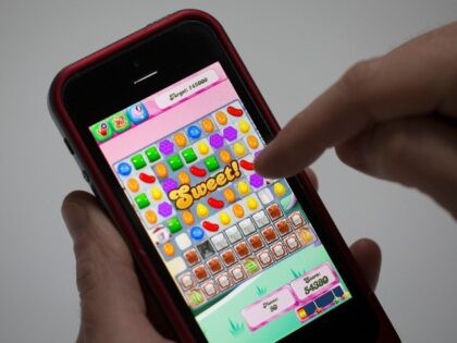 Candy Crush on smartphone