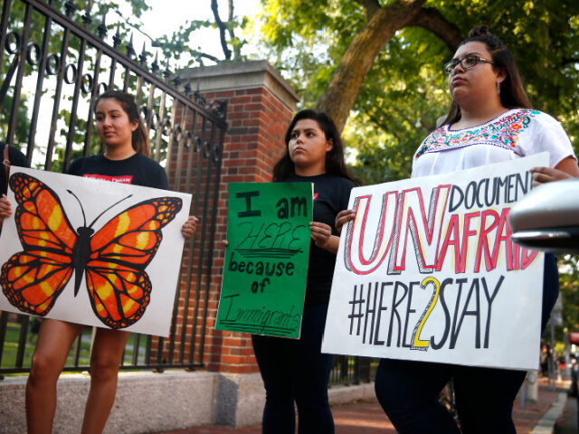 Harvard University students and members of Act on a Dream, a group of Harvard Students who