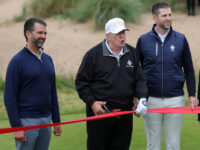 WATCH: Donald Trump Cuts Ribbon to Officially Open Second Golf Course at Aberdeen