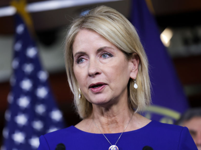 GettyImages-1401783129 WASHINGTON, DC - JUNE 08: U.S. Rep. Mary Miller (R-IL) speaks at a House Second Amendment