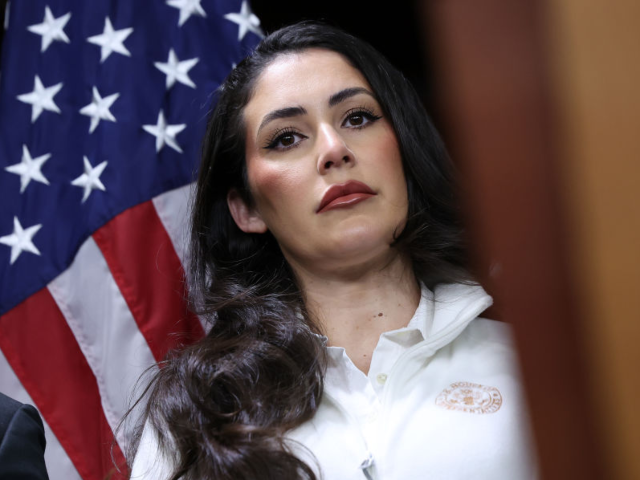 WASHINGTON, DC - MARCH 22: U.S. Rep. Anna Paulina Luna (R-FL) attends a Freedom Caucus pre
