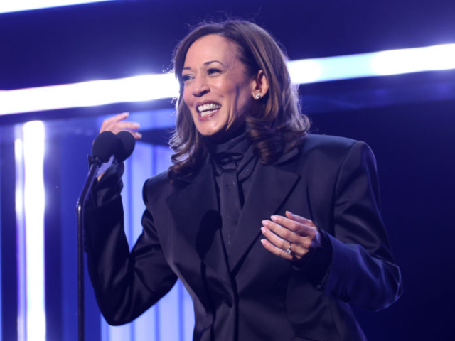 GettyImages-2201385157 PASADENA, CALIFORNIA - FEBRUARY 22: Former Vice President Kamala Harris accepts the Chairm