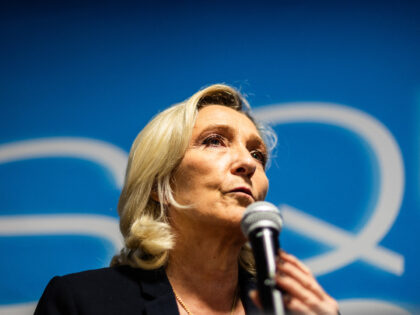 Speech by Marine Le Pen to activists at the Rassemblement National party headquarters in P
