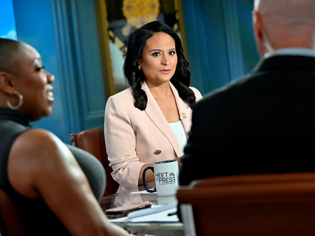 MEET THE PRESS -- Pictured: (l-r) Symone Sanders Townsend, Co-Host MSNBC's The Weeknight,