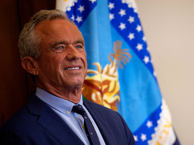 GettyImages-2218965847 WASHINGTON, DC - JUNE 10: Health and Human Services Secretary Robert F. Kennedy Jr. smiles