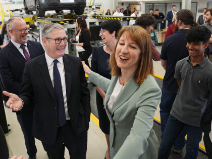 NUNEATON, ENGLAND - JUNE 23: Prime Minister Sir Keir Starmer and Chancellor of the Exchequ