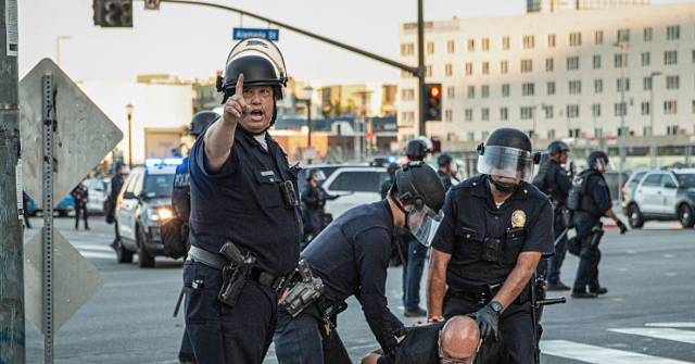 VIDEO: Arrests Made During Leftist Anti-ICE Protests in Los Angeles