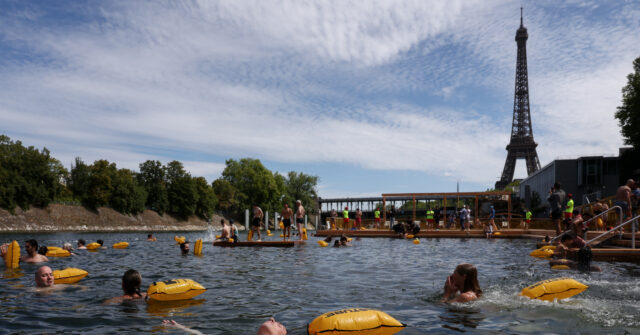 Seine River in Paris Opens for Swimming For First Time in 100 Years