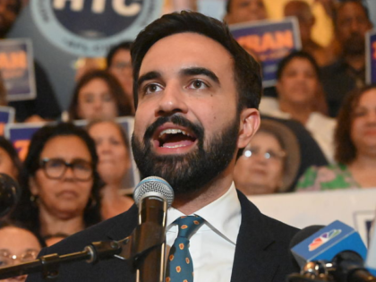 MANHATTAN, NEW YORK, UNITED STATES - JULY 10: Zohran Mamdani, the Democratic nominee for N
