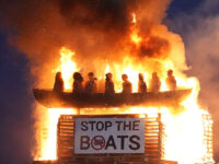 UK Police Say ‘Stop The Boats’ Bonfire Display May be ‘Hate Crime’
