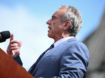 US Secretary of Health and Human Services Robert F. Kennedy Jr., speaks during a news conf