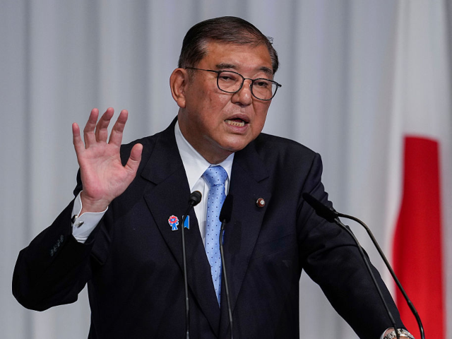 GettyImages-2225340962 Shigeru Ishiba, Japan's prime minister and president of the Liberal Democratic Party (LDP)