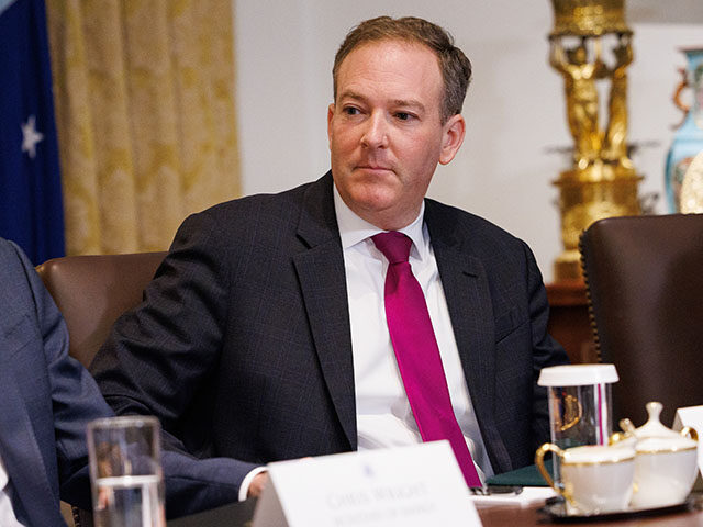 Lee Zeldin, administrator of the US Environmental Protection Agency (EPA), during a cabine