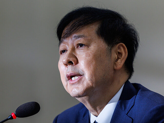 GettyImages2224786460 Koo Yun-cheol, nominee for South Korea's finance minister, speaks during a confirmation he