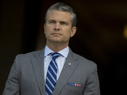 U.S. Secretary of Defense Pete Hegseth welcome Bahrain's Crown Prince and Prime Minister P