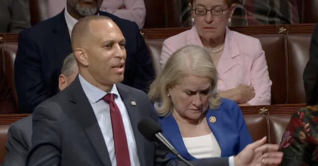 Democrats Doze While Hakeem Jeffries Drones for Hours Against Big Beautiful Bill