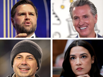 JD Vance, Newsom, AOC, Buttigieg