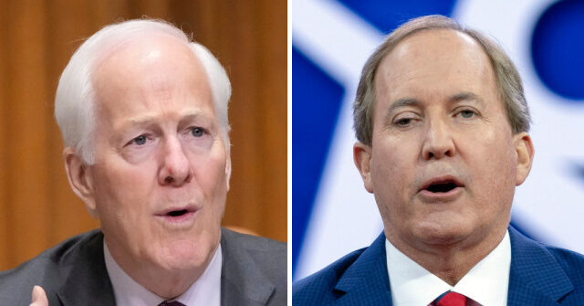 Texas Senate Primary for Cornyn Seat Heats Up as Paxton Splits with Wife