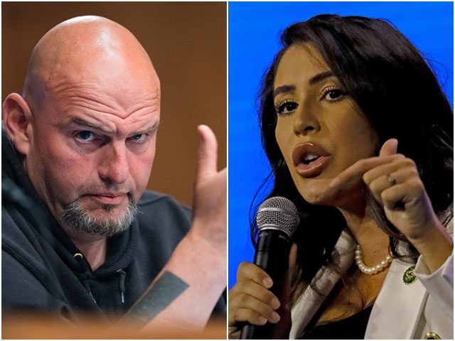 John Fetterman, Anna Paulina Luna Sen. John Fetterman, D-Pa., speaks during the Senate Banking Subcommittee on Housing, Tran