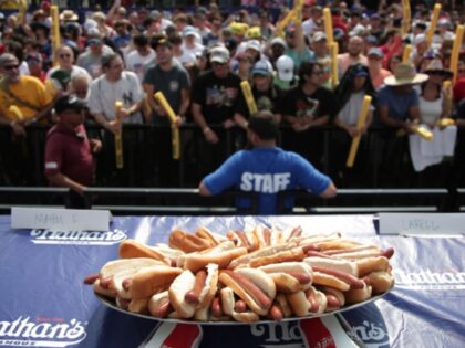 Hot dogs are ready for the 2024 Nathan's Famous Fourth of July hot dog eating competi