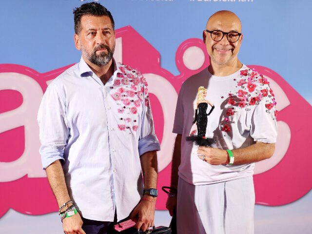 MILAN, ITALY - JULY 18: Gianni Grossi and Mario Paglino aka Magia2000 attend the premiere