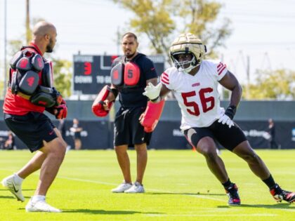 49ers’ Tarron Jackson Has Feeling in Extremities After Scary Training Camp Injury