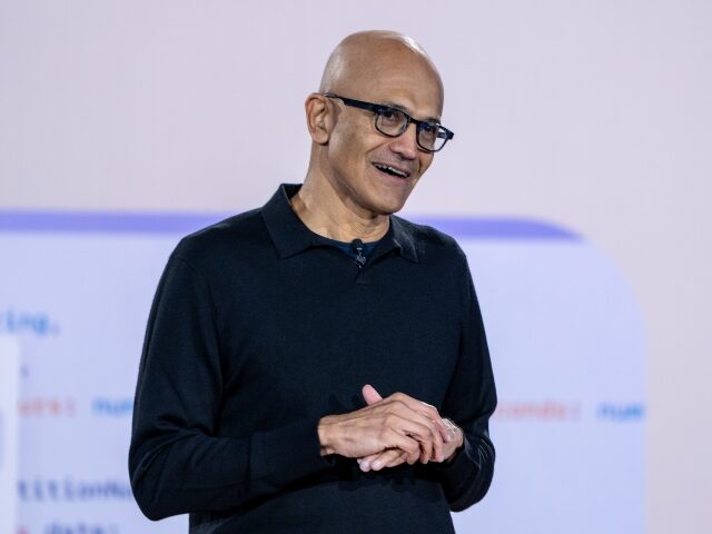 Microsoft boss Satya Nadella looks contrite