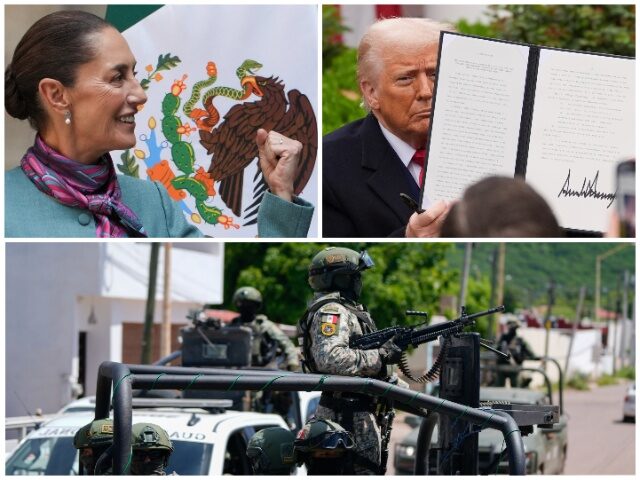 Trump Announced New Sanctions Against Mexico for Lack of Action Against Cartels (AP FILE P
