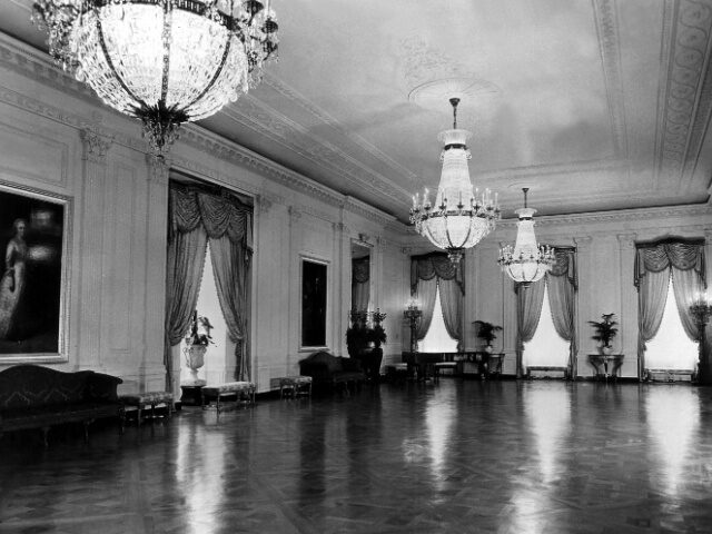 Original White House Ballroom (Eingeschränkte Rechte für bestimmte redaktionelle Kunden in Deutschland. Limited rights