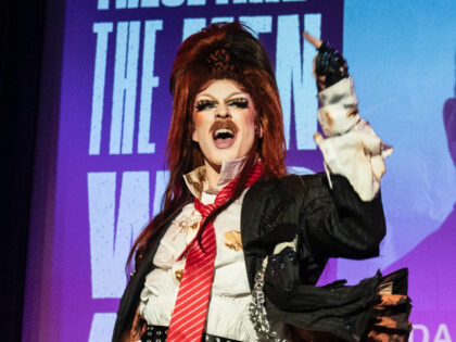 TELLURIDE, COLORADO - MAY 25: Drag queen and environmentalist Pattie Gonia performs during