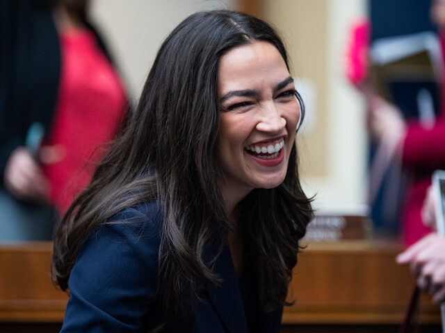 UNITED STATES - MAY 13: Rep. Alexandria Ocasio-Cortez, D-N.Y., attends the House Energy an