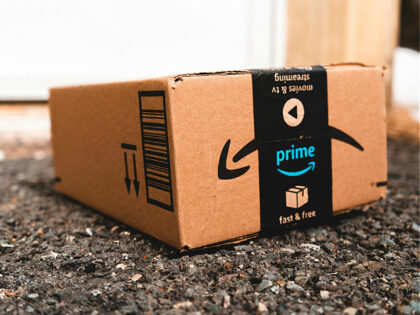 Amazon Prime Package on the Porch Put Upside Down
