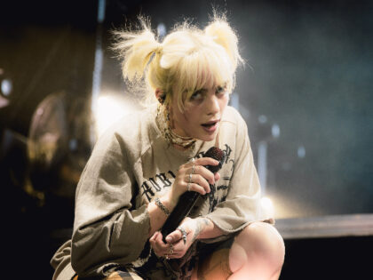 AUSTIN, TEXAS - OCTOBER 02: Billie Eilish performs onstage during Austin City Limits Festi