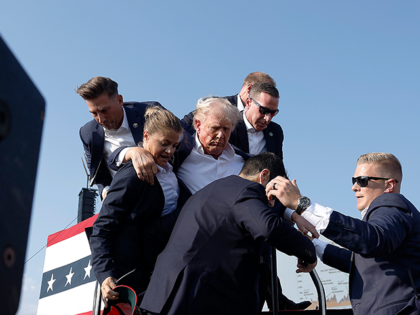 BUTLER, PENNSYLVANIA - JULY 13: Republican presidential candidate former President Donald