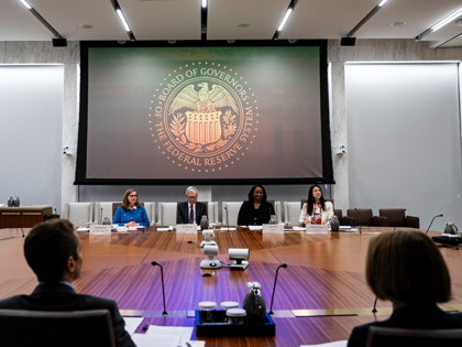 Michelle Bowman, vice chair for supervision at the US Federal Reserve, Jerome Powell, chai