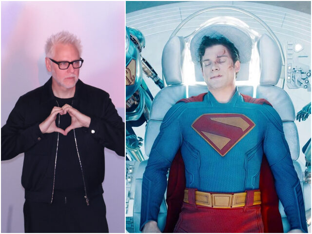 gunnsuperman BEIJING, CHINA - JULY 10: American filmmaker/director James Gunn attends the premiere of f