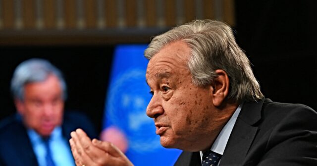 U.N. Chief Guterres Calls for $4 Trillion in Donations to 'Turn the World Around'