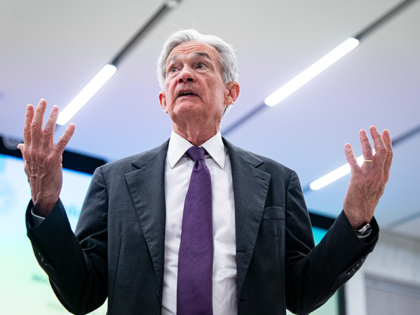 Federal Reserve Chairman Jerome Powell on Tuesday, July 22, 2025. (Al Drago/Bloomberg via
