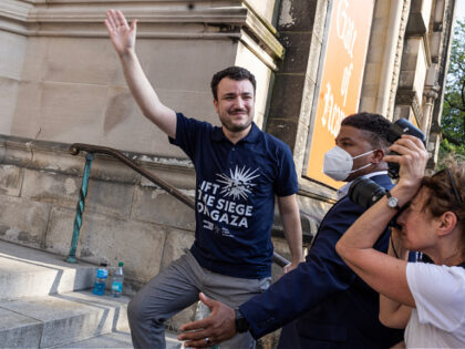 NEW YORK, NEW YORK - JUNE 22: Palestinian activist and former Columbia University student