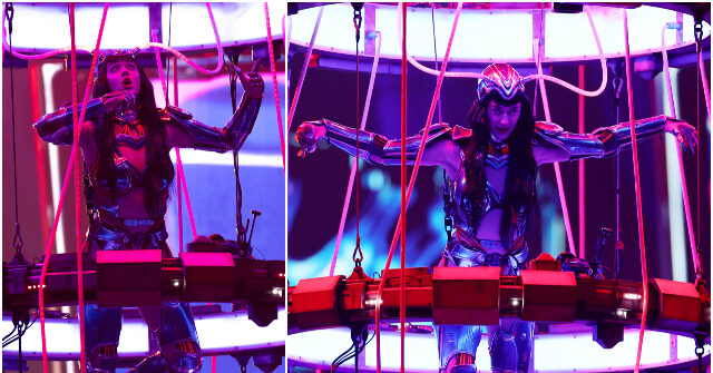 Watch: Katy Perry Trapped Inside Suspended Ball, Clinging for Life During Australia Concert