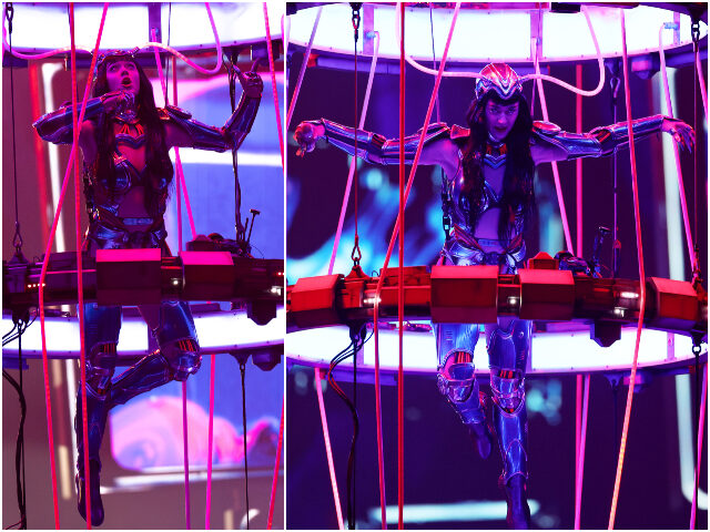 Watch: Katy Perry Trapped Inside Suspended Ball, Clinging for Life During Australia Concert