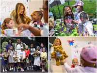 Watch: First Lady Melania Trump Visits Children’s National Hospital, Helps Make Independence 