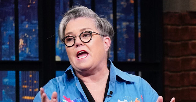Rosie O'Donnell Launches Trump Derangement Meltdown over Colbert Cancelation: 'Precipice of Full-Blown Fascism'