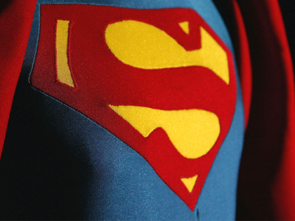 Christopher Reeve's costume from the 1978 "Superman" film is displayed at C