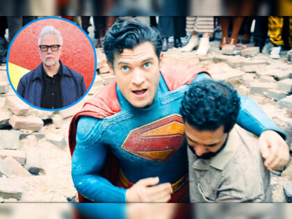 LONDON, ENGLAND - JULY 02: James Gunn attends the "Superman" Fan Event in London