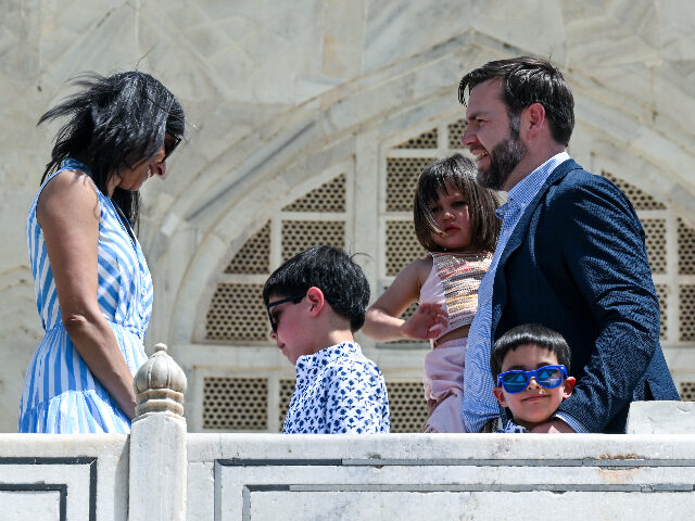 U.S. Vice President JD Vance and his family, including wife Usha Vance, visit the Taj Maha