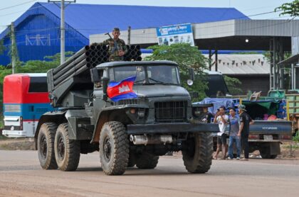 The death toll across Thailand and Cambodia is now higher than the 28 killed in the last m