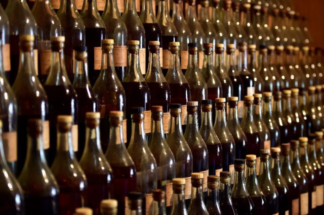 Almost all EU brandy is cognac produced in France, exports of which are worth 1.4 billion